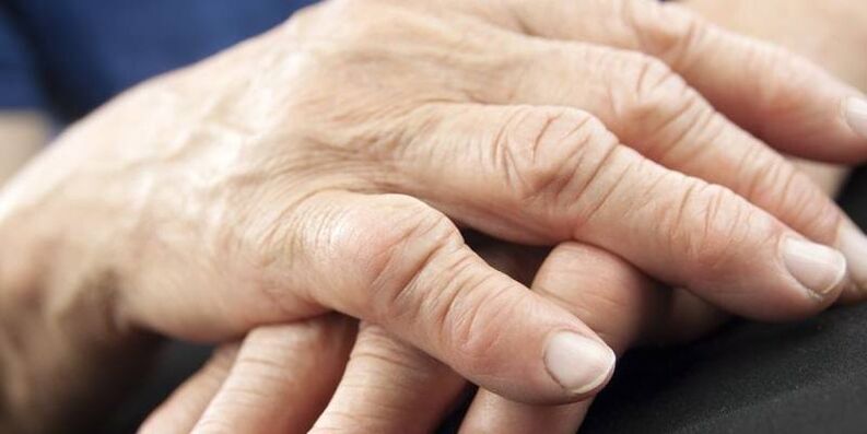 In which pathologies damage the finger joints