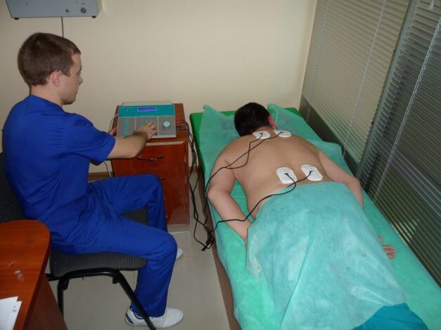 physiotherapy as a method for treating osteochondrosis